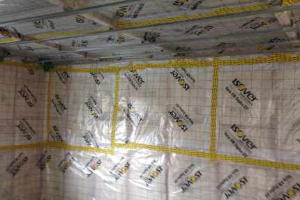 Etanchéité à l’air avec membrane